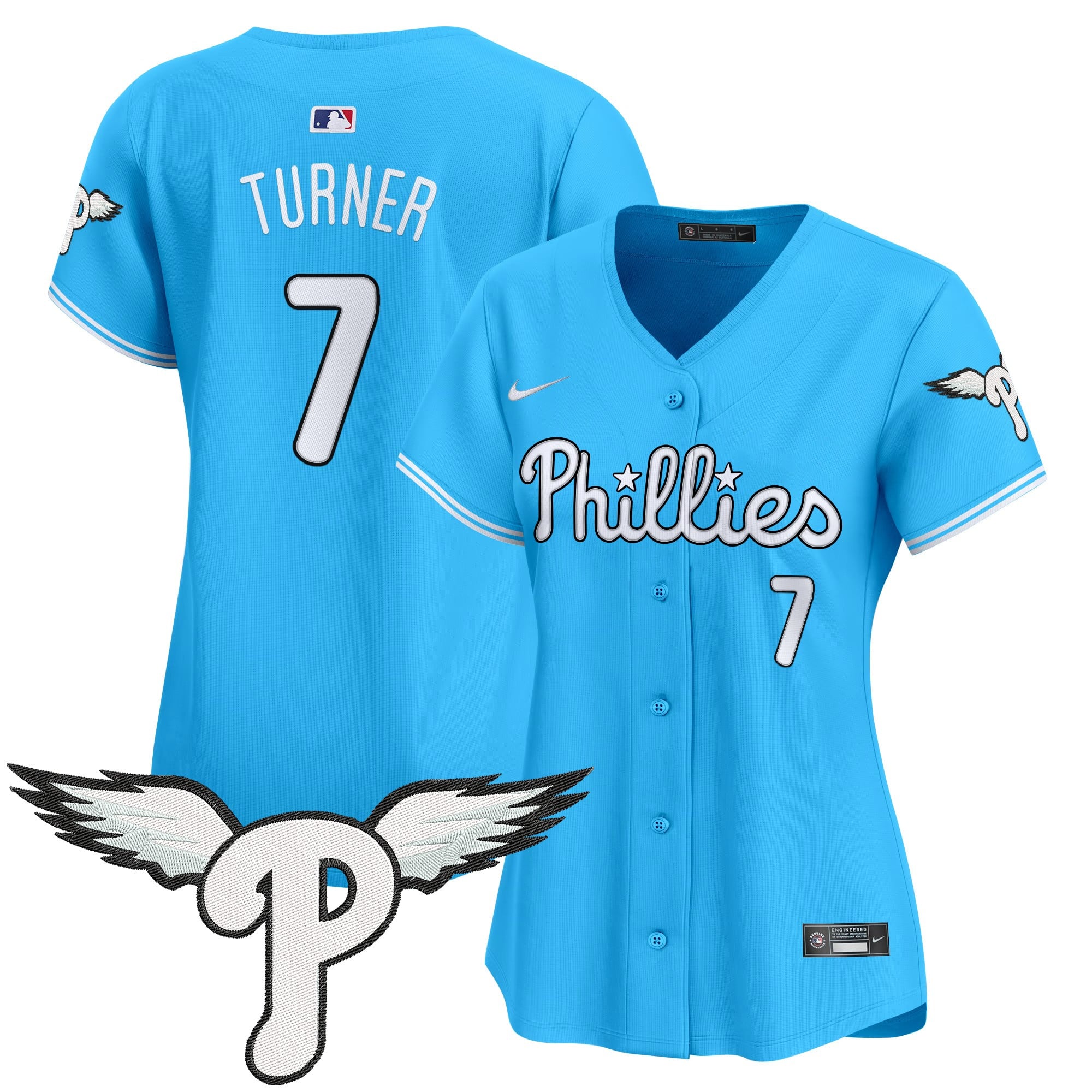 Women's Philadelphia Phillies 2025 Vapor Premier Limited Jersey - All Stitched